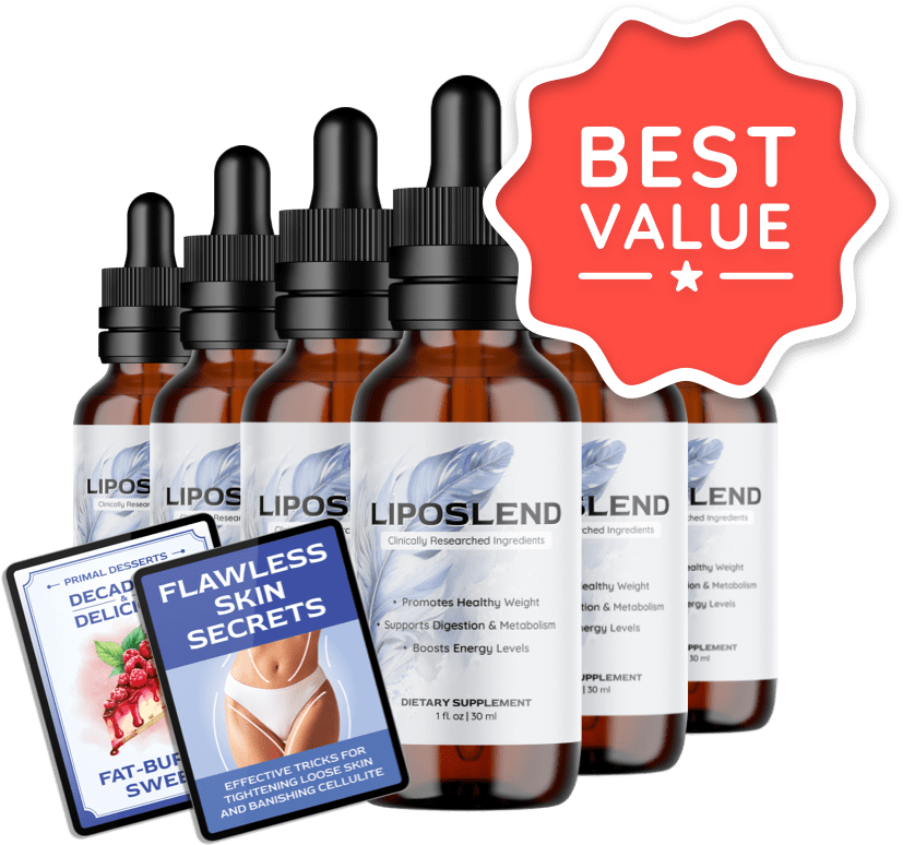 6 bottles of LipoSlend