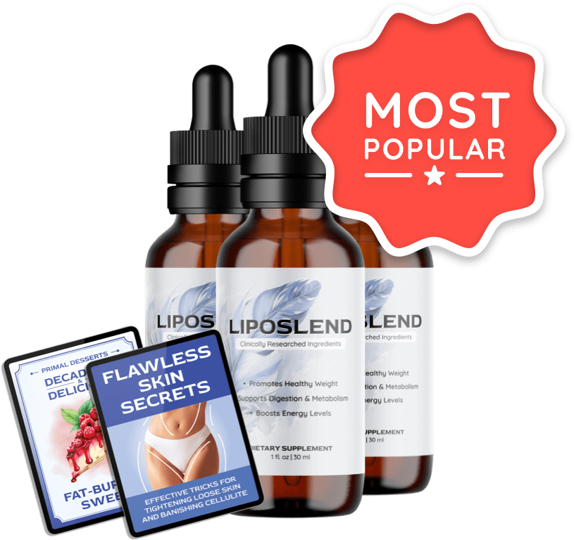 3 bottles of LipoSlend